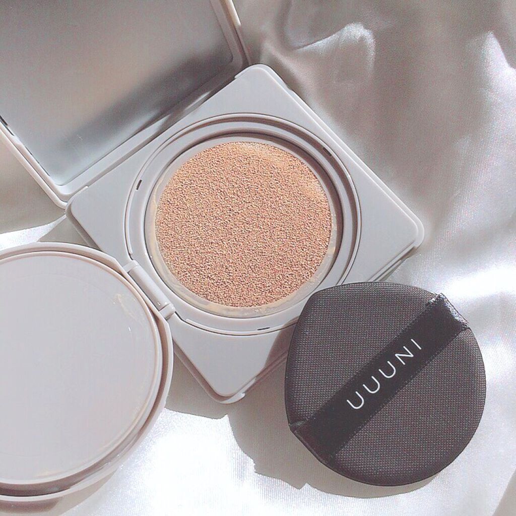 ブライトアップスキンファンデーション/UUUNI/クッションファンデーションを使ったクチコミ(2枚目)