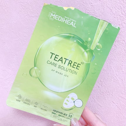 ティーツリーケアソリューション アンプルマスクJEX/MEDIHEAL/シートマスク・パックを使ったクチコミ(1枚目)