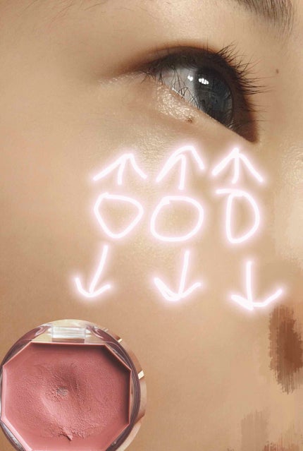 クリームチーク/キャンメイク/ジェル・クリームチークを使ったクチコミ(2枚目)