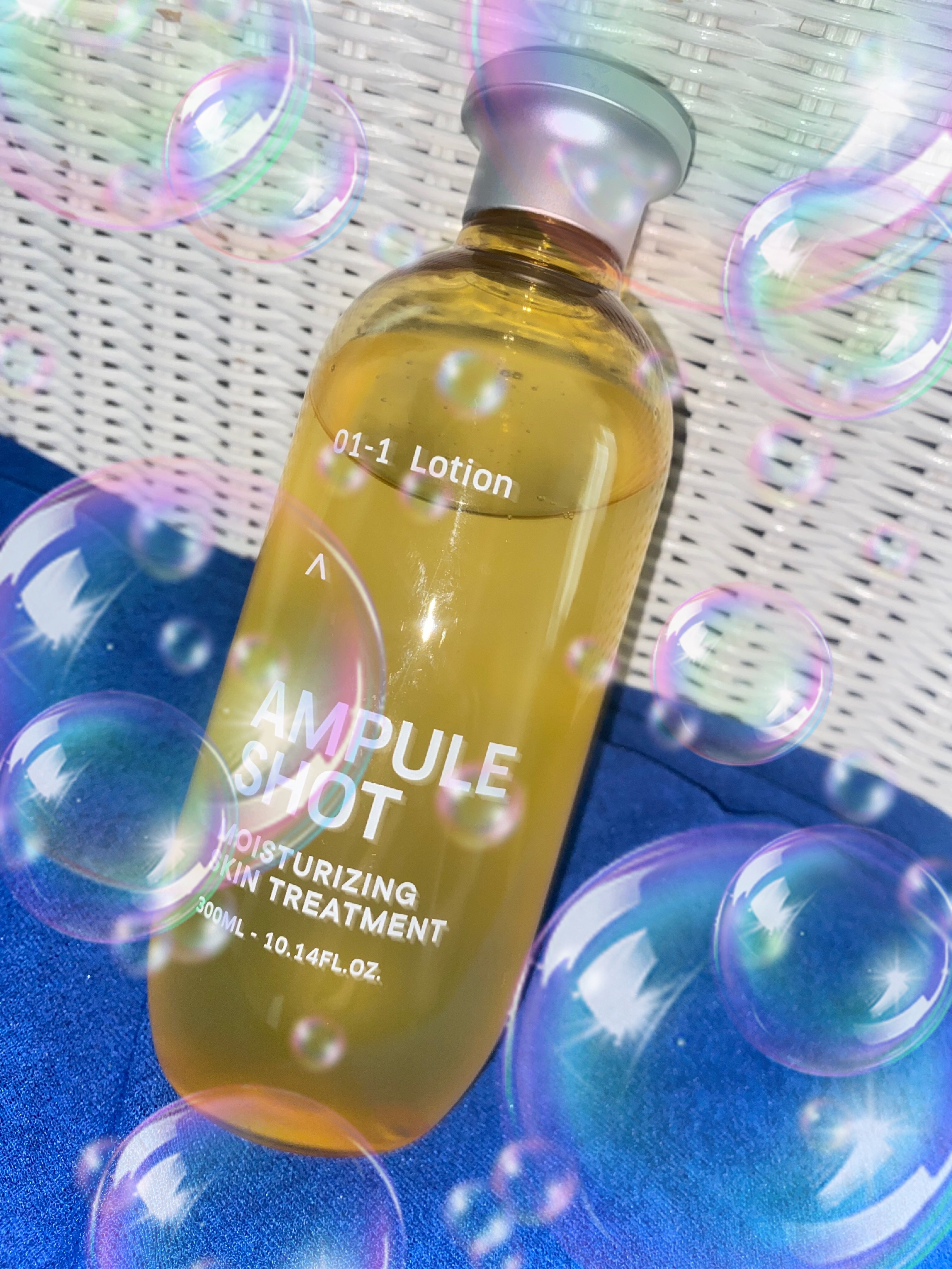 モイスチャーライジング スキントリートメント ローション/AMPULE SHOT/化粧水を使ったクチコミ（1枚目）