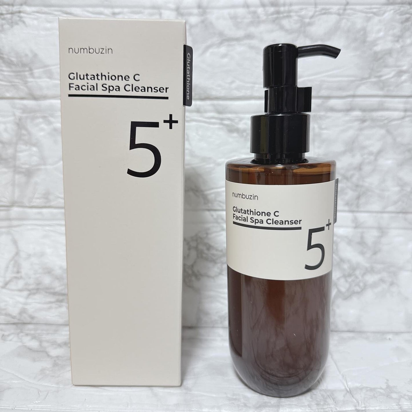5番 白玉グルタチオンCアロママッサージクレンジング/numbuzin/オイルクレンジングを使ったクチコミ(8枚目)