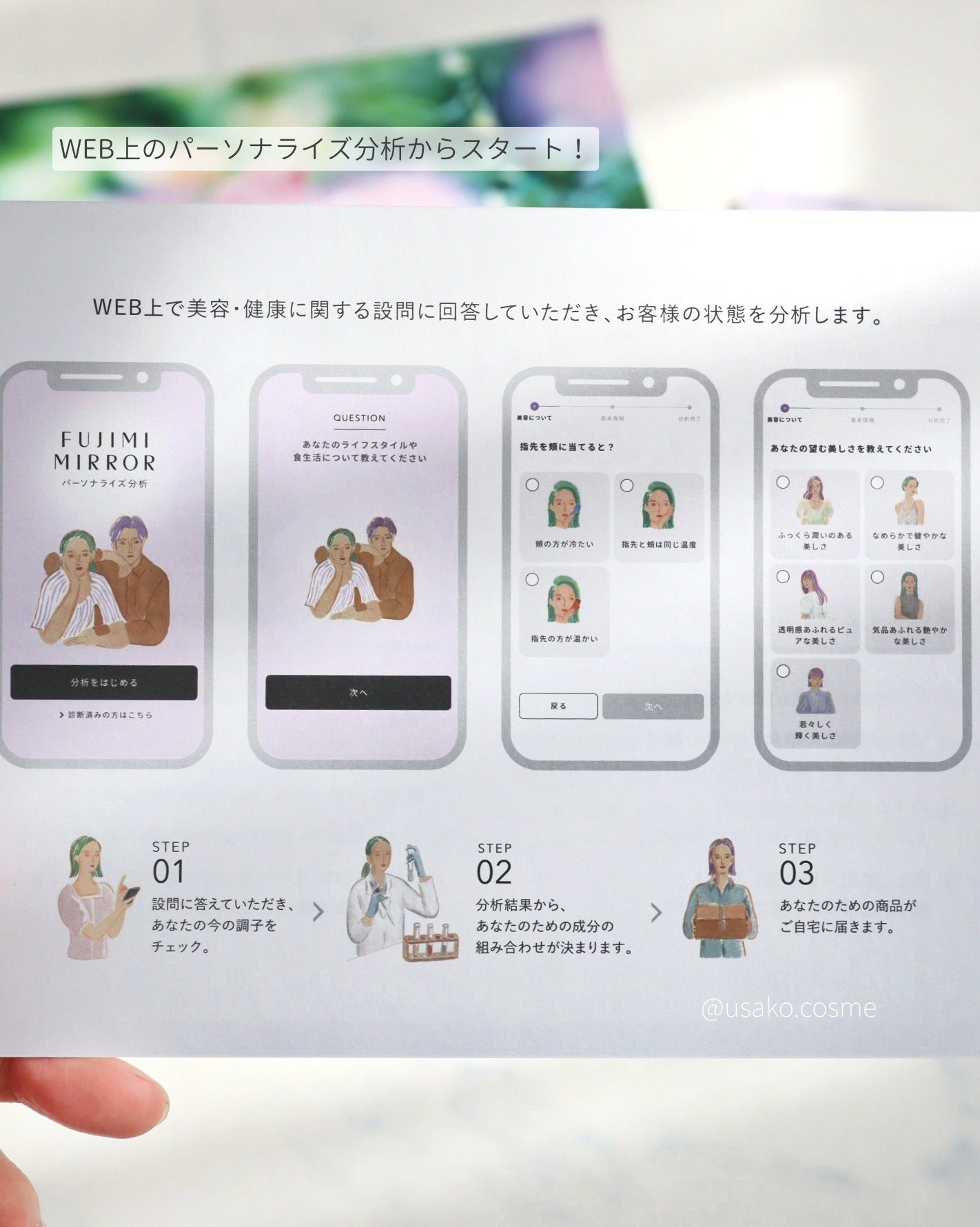 パーソナライズサプリメント「FUJIMI(フジミ)」/FUJIMI/健康サプリメントを使ったクチコミ(2枚目)