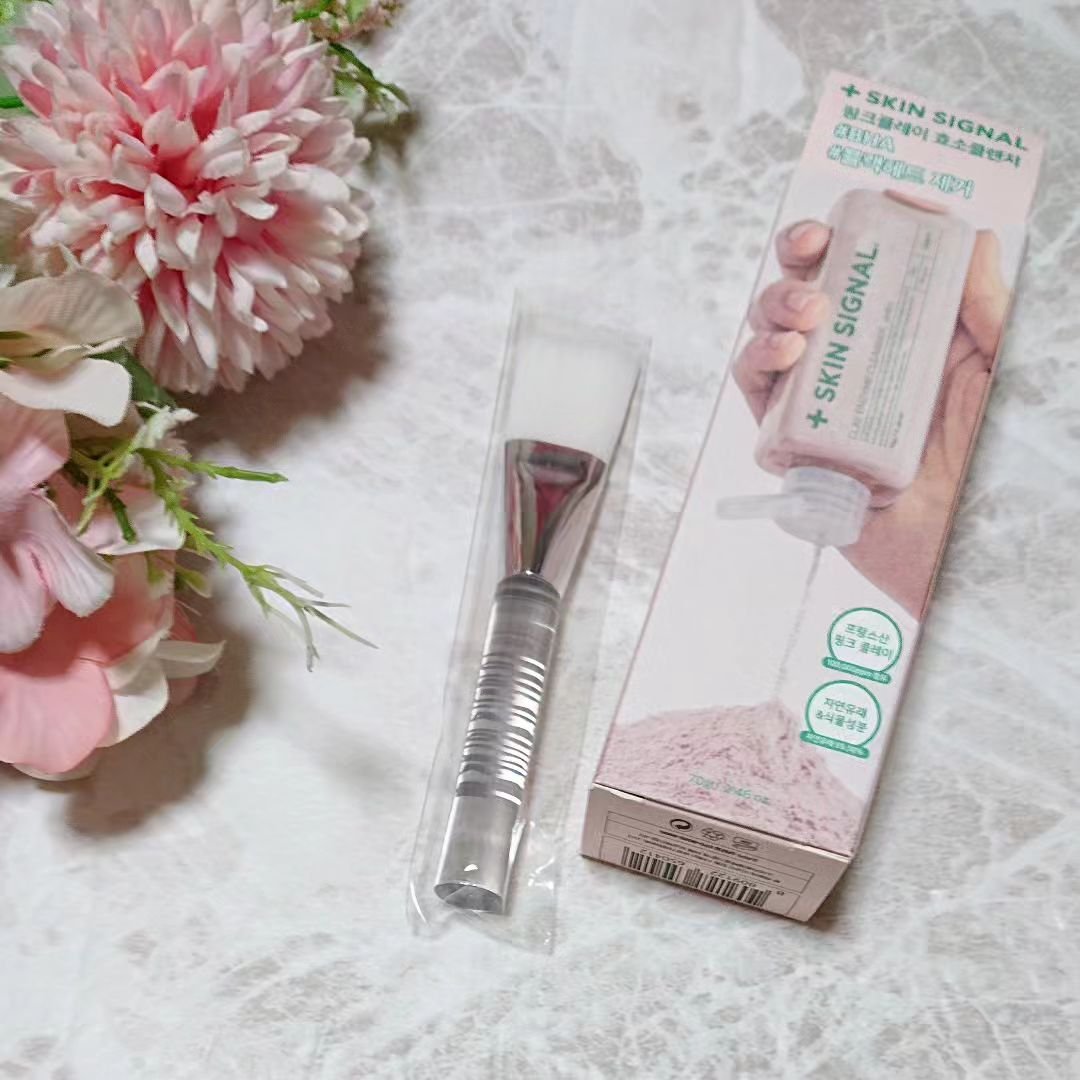 ピンククレイ酵素クレンザー/SKIN SIGNAL/洗顔パウダーを使ったクチコミ（1枚目）