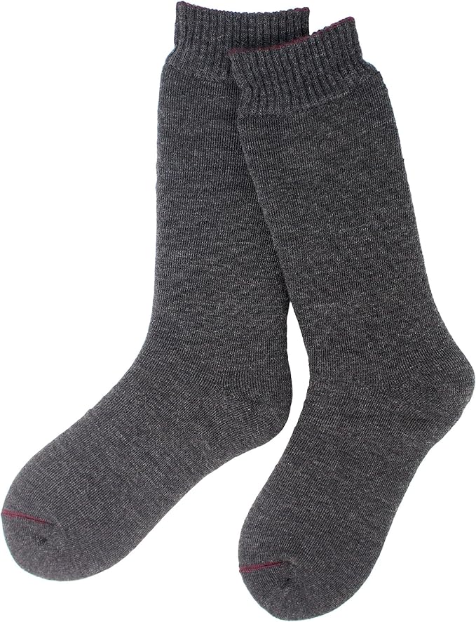 とにかくあったかい靴下（室内用） チャコール（25～27cm）