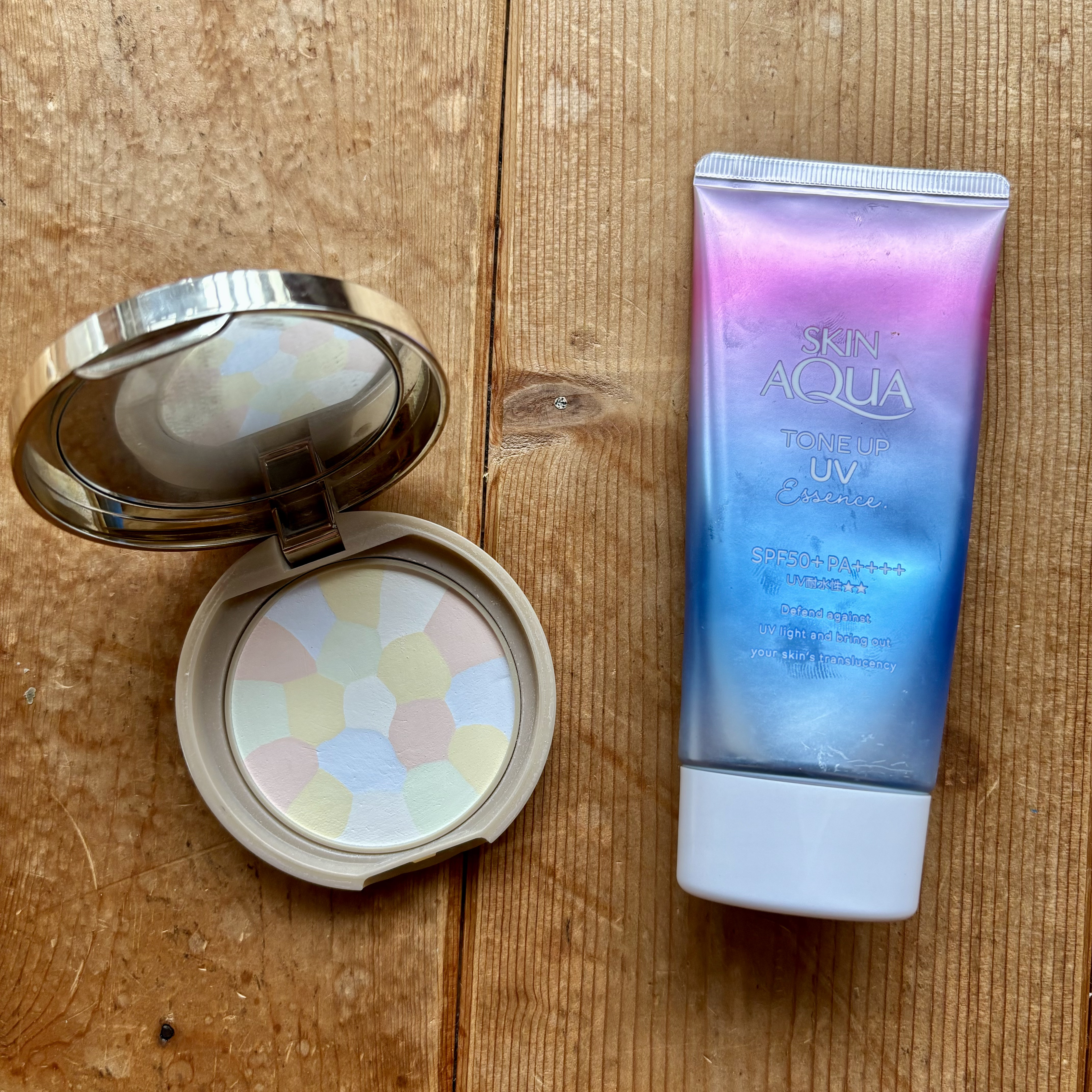 スキンアクア トーンアップUVエッセンス/スキンアクア/日焼け止めクリームを使ったクチコミ（1枚目）