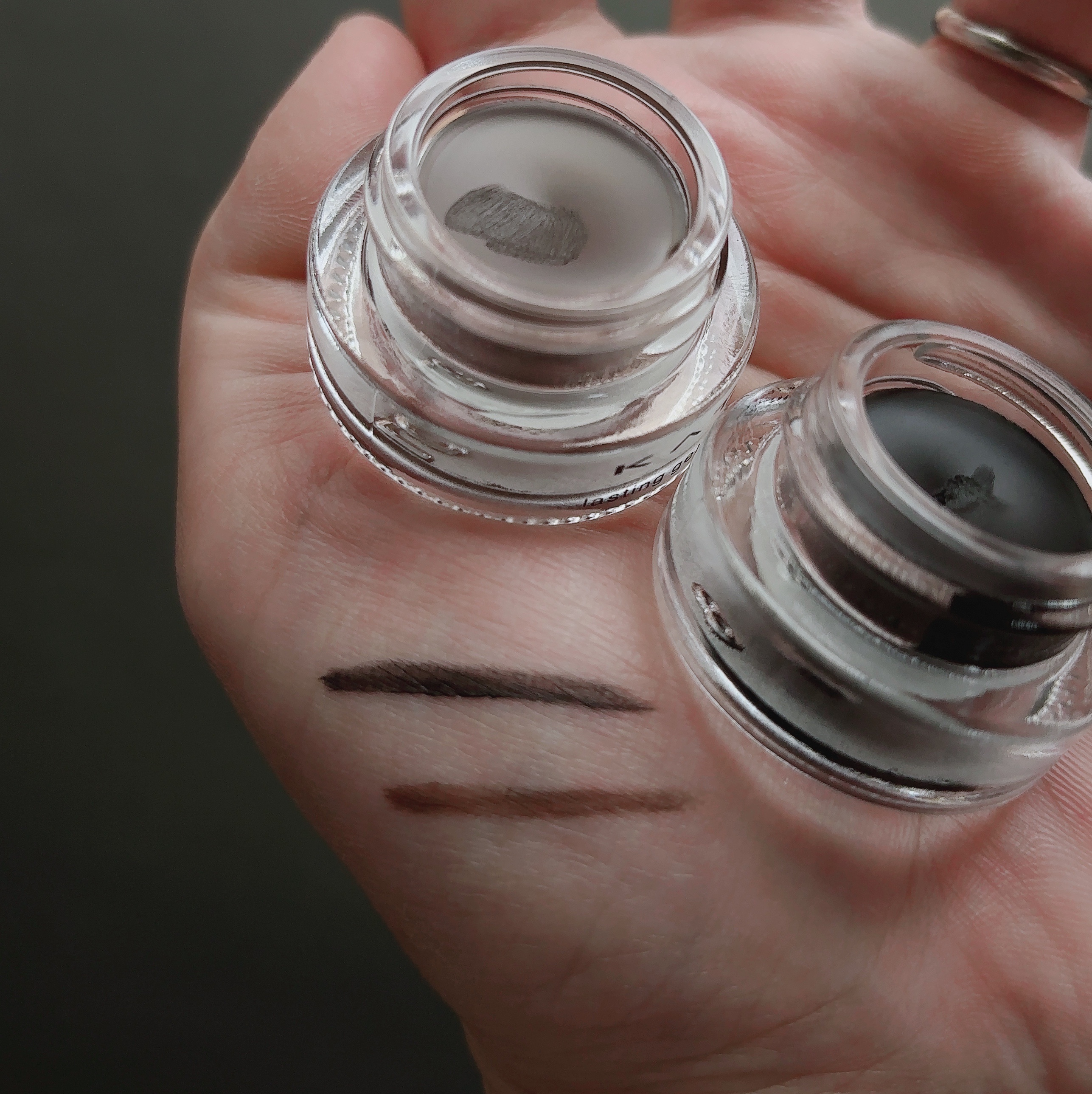 ラスティングジェルアイライナーZ BK-1 漆黒ブラック/KATE/ジェルアイライナーを使ったクチコミ（3枚目）