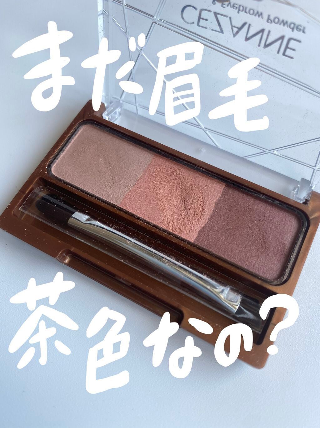 ノーズ&アイブロウパウダー/CEZANNE/パウダーアイブロウを使ったクチコミ(1枚目)