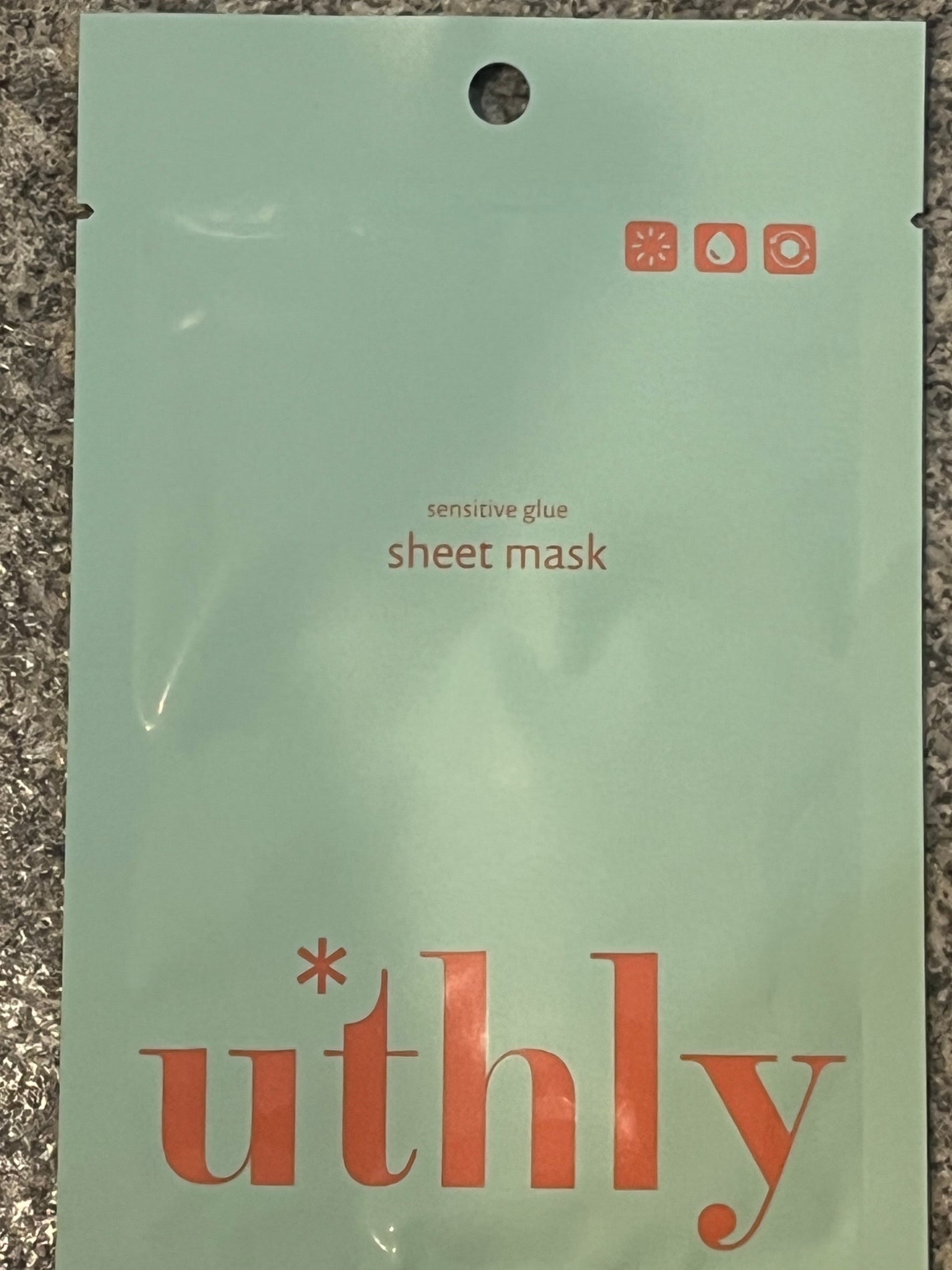 センシティブグルーマスク/uthly/シートマスク・パックを使ったクチコミ(1枚目)