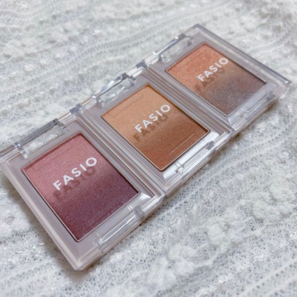 グラデーション アイカラー/FASIO/単色アイシャドウを使ったクチコミ(4枚目)