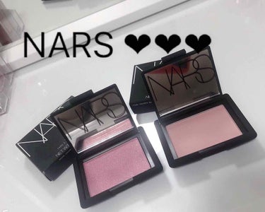 
NARS BLUSH 🦋
❤︎右 4023
❤︎左4062

4023は青みピンクにゴールドラメが入ってます✨
少しラメは粉飛びしやすいかな😹
でも発色も良いので⭕️

4062はマットです🌈
落ち着