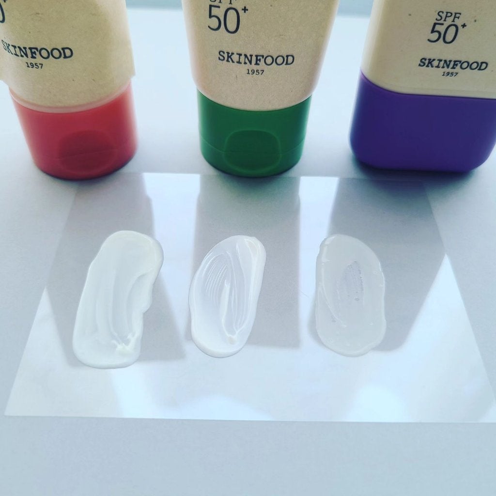 ベリー モイスチャライジング サンクリーム/SKINFOOD/日焼け止めクリームを使ったクチコミ(4枚目)