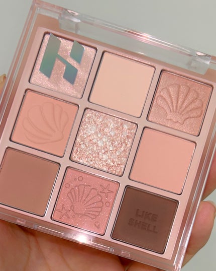 マイフェイブムードアイパレット 9カラー/HOLIKA HOLIKA/アイシャドウパレットを使ったクチコミ(6枚目)