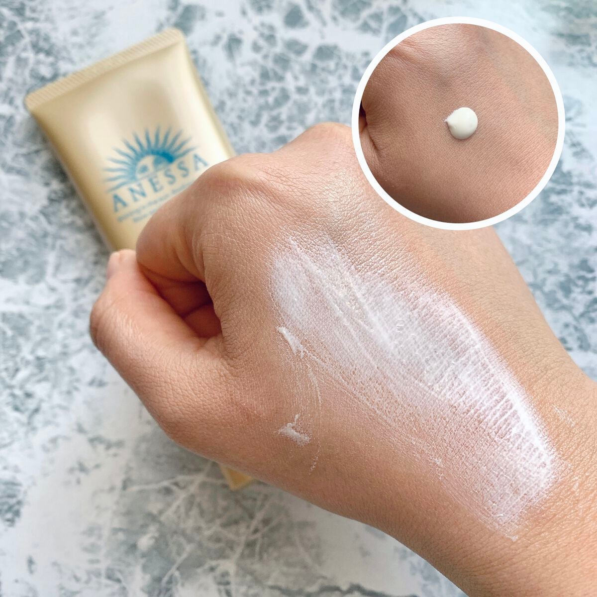 パーフェクトUV スキンケアジェル N/アネッサ/日焼け止め・UVケアを使ったクチコミ(2枚目)