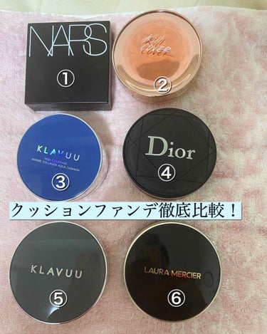 ナチュラルラディアント ロングウェア クッションファンデーション/NARS/クッションファンデーションを使ったクチコミ（1枚目）