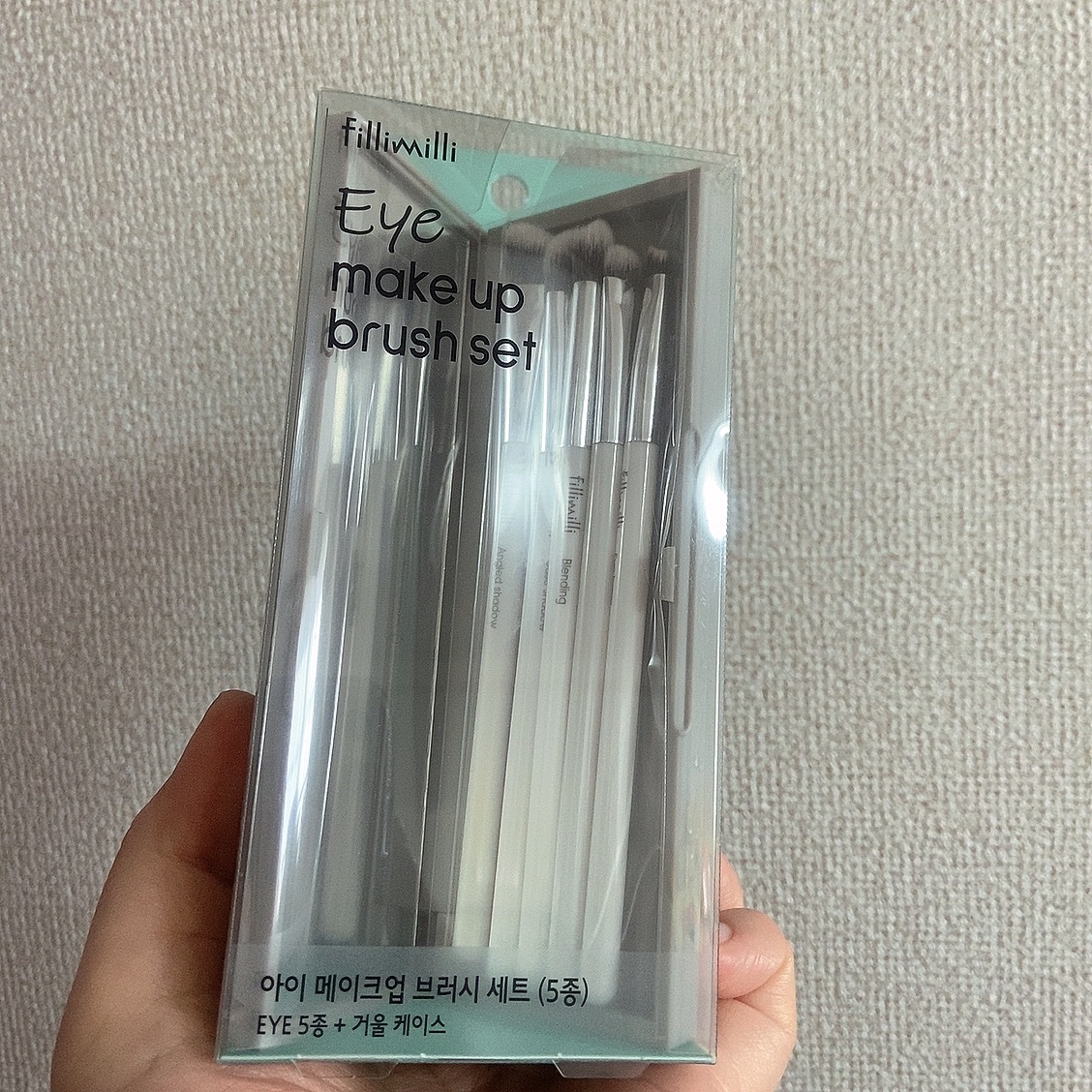 fillimilli アイメイクブラシセット/fillimilli/メイクブラシを使ったクチコミ（1枚目）