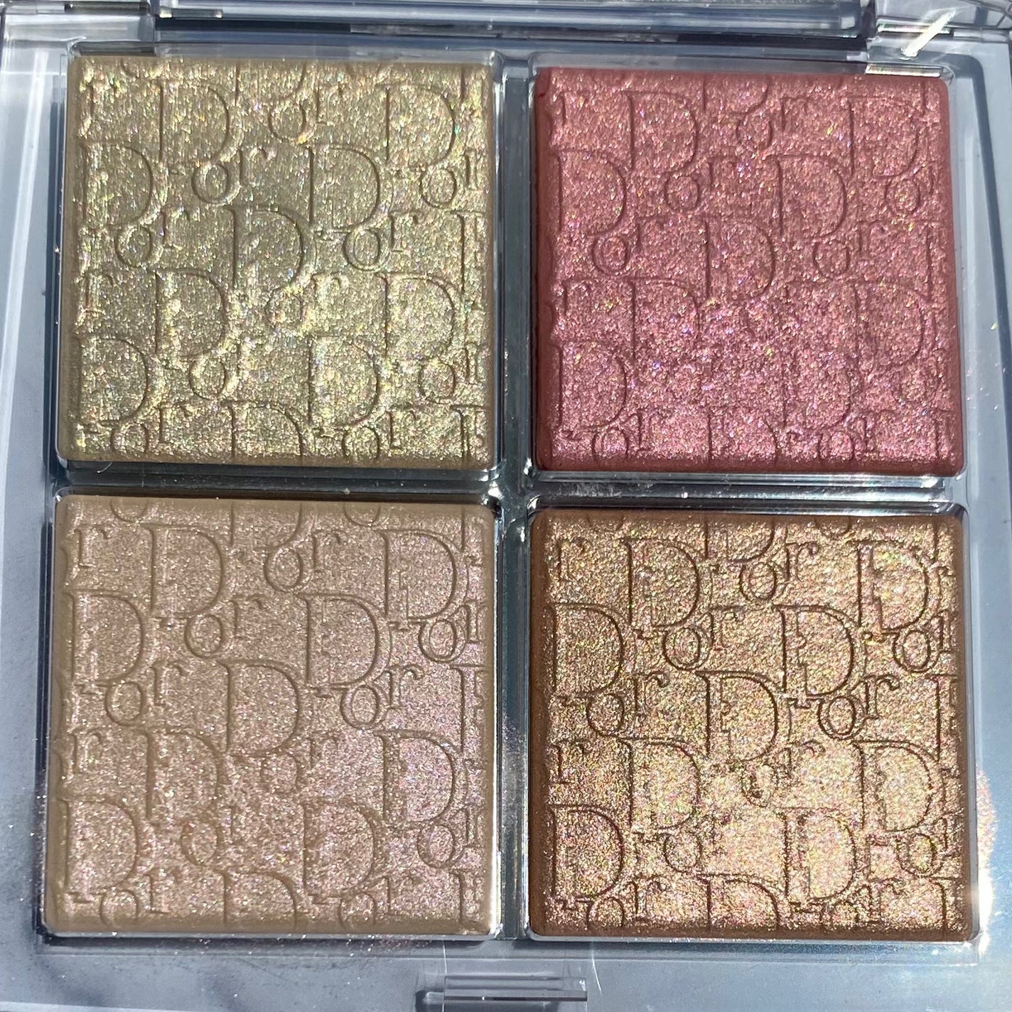 ディオール バックステージ フェイス グロウ パレット/Dior/ハイライトを使ったクチコミ(4枚目)