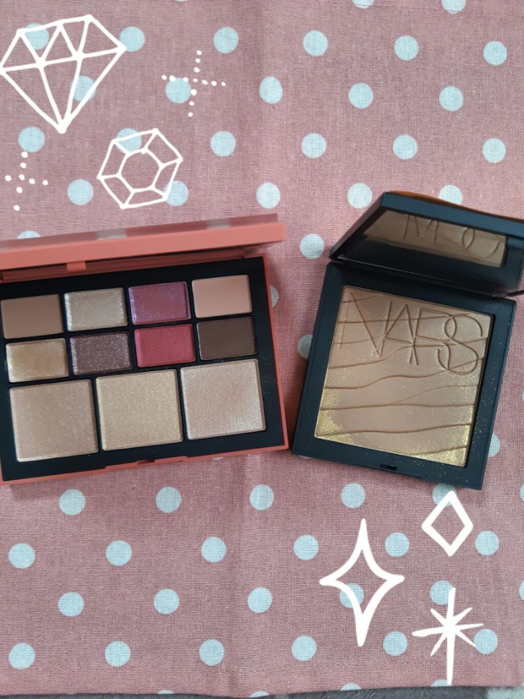 パラダイスファウンド ブロンズパウダー/NARS/パウダーチークを使ったクチコミ(1枚目)
