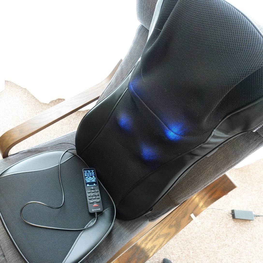 ひだまり@毎日投稿✨ on LIPS 「.ドクターエアさんのドクターエア3Dマッサージシートプレミ..」(4枚目)