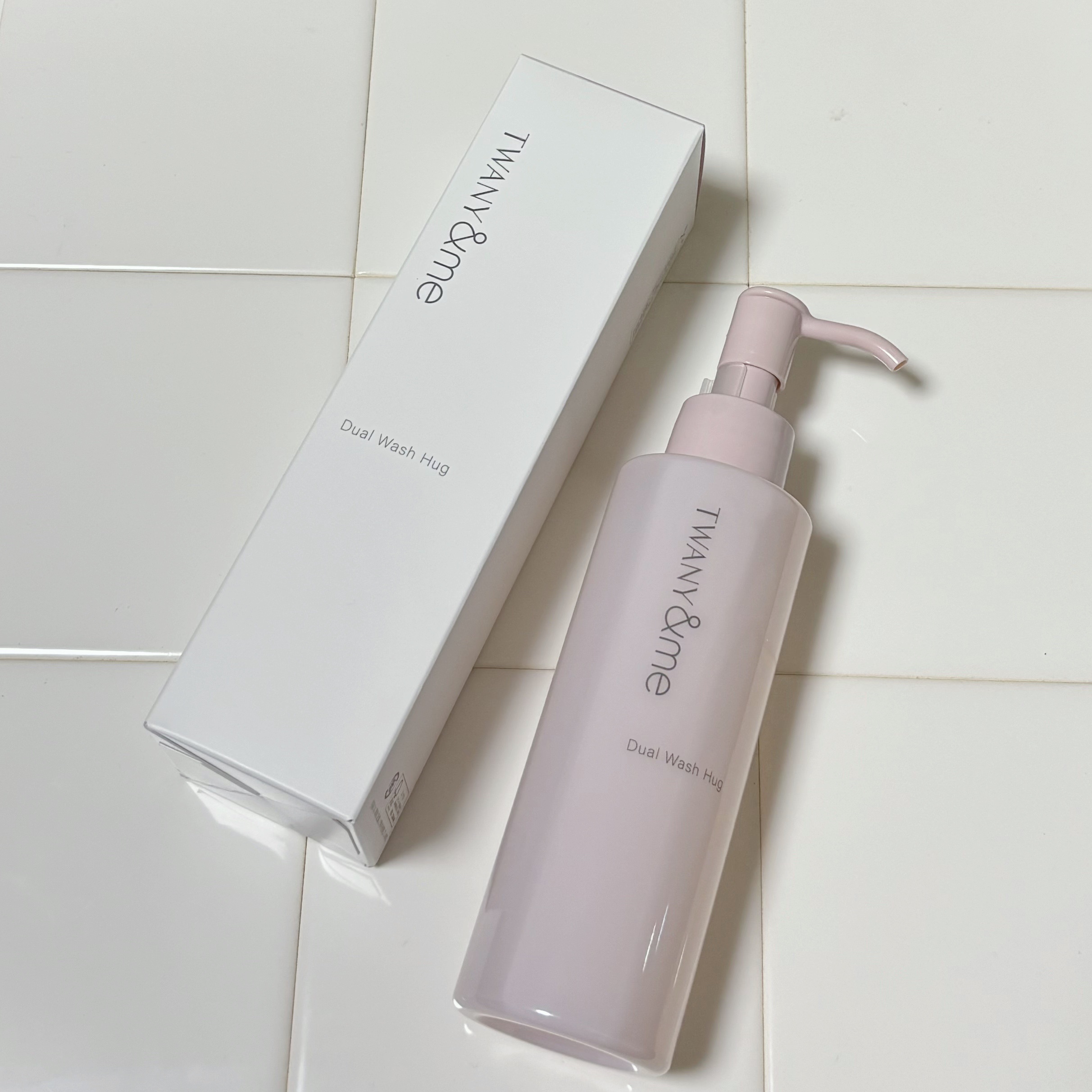 デュアルウォッシュハグ/TWANY＆me/クレンジングウォーターを使ったクチコミ（1枚目）