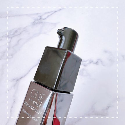 メラノショット W/ONE BY KOSE/美容液を使ったクチコミ(3枚目)