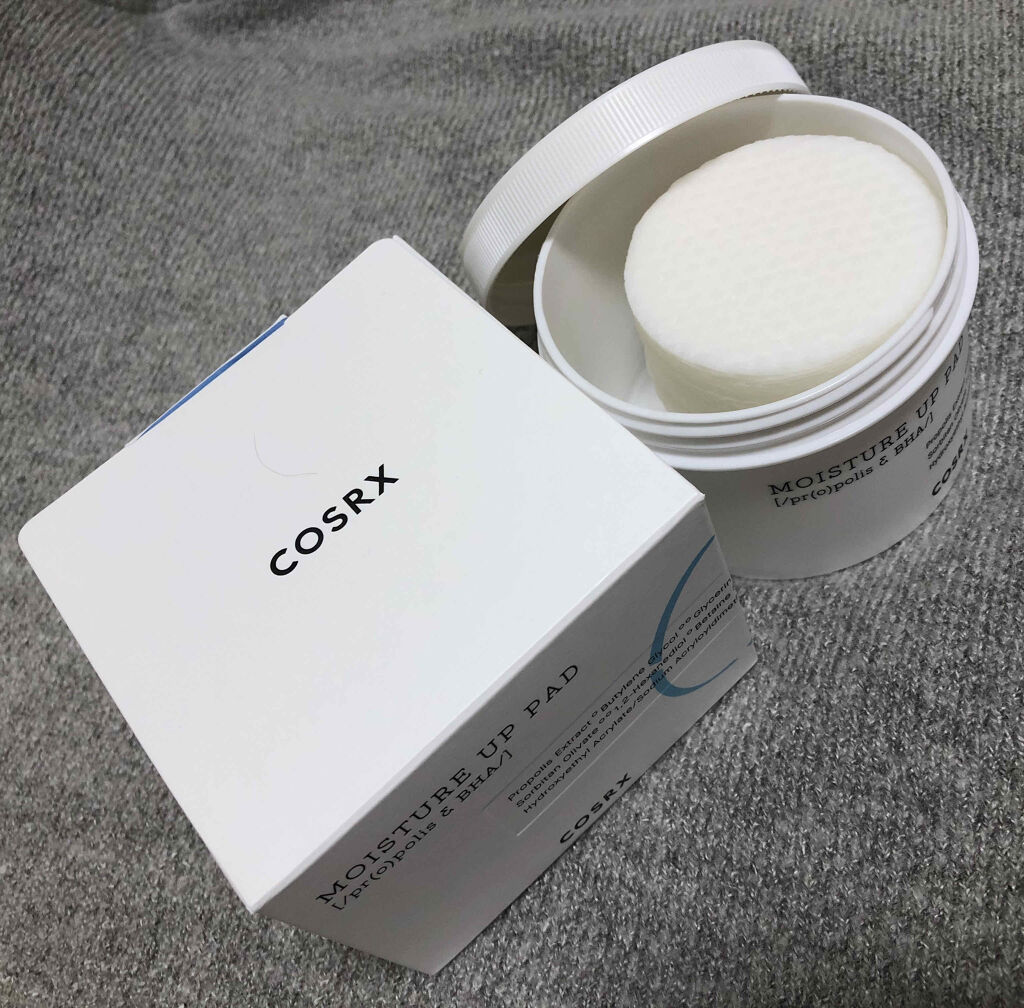 ワンステップモイスチャーアップパッド/COSRX/トナーパッドを使ったクチコミ（1枚目）