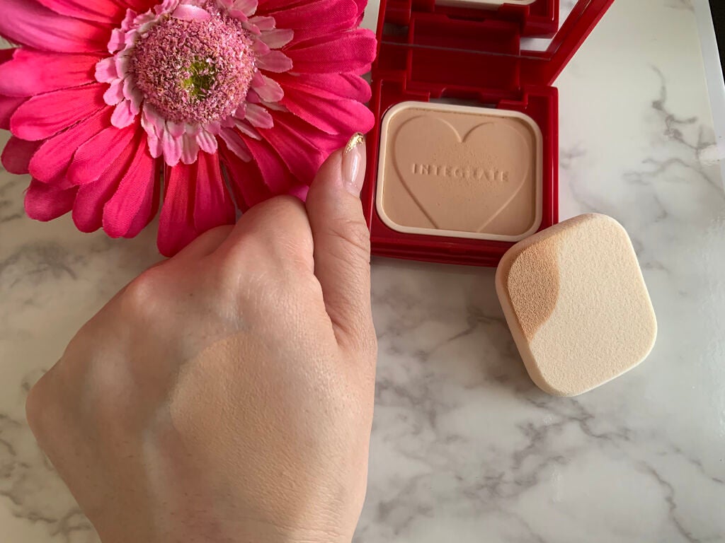 プロフィニッシュファンデーション/インテグレート/パウダーファンデーションを使ったクチコミ(2枚目)