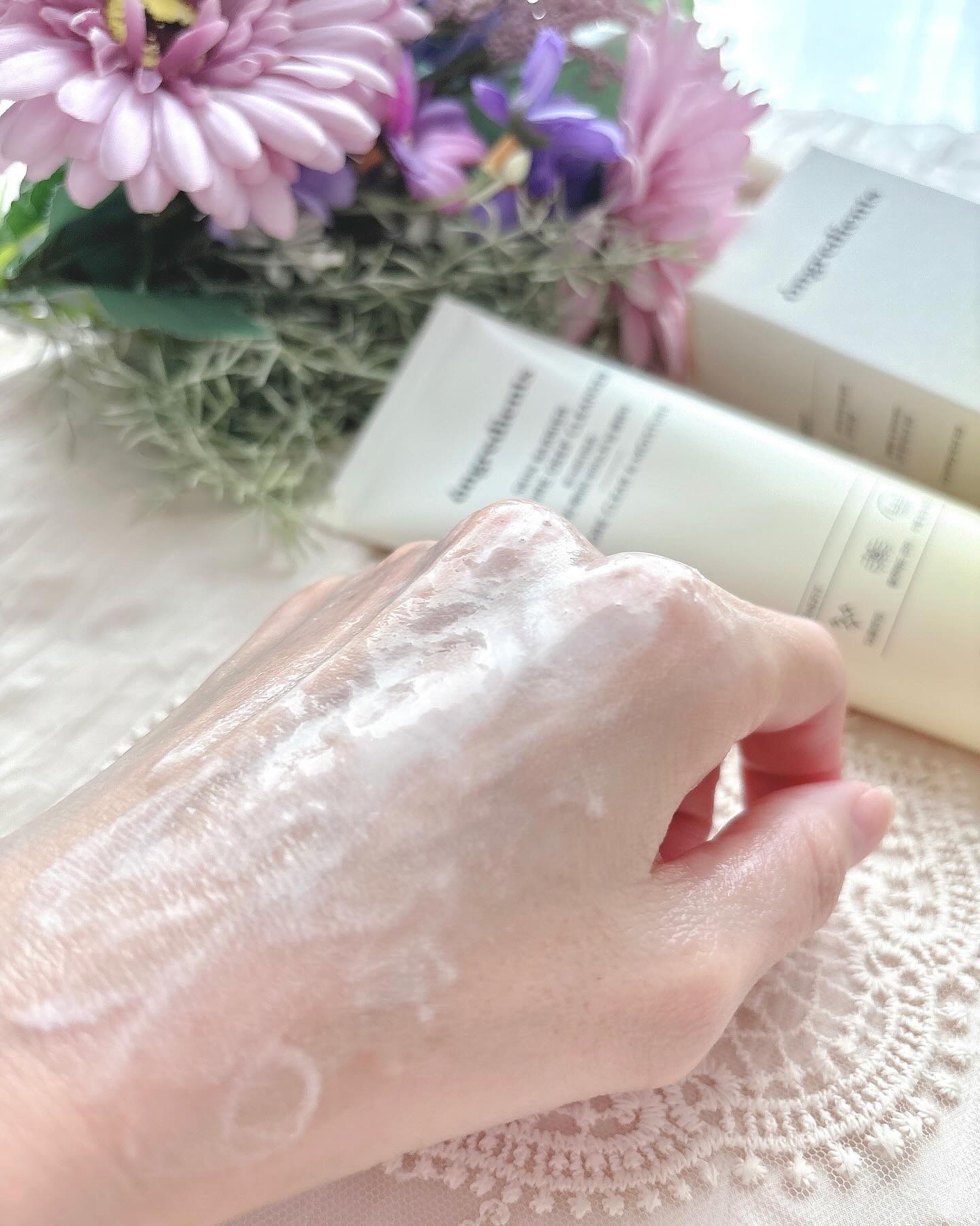 スキンバリアモイスチャーディープクレンザー /Ongredients/洗顔フォームを使ったクチコミ（3枚目）