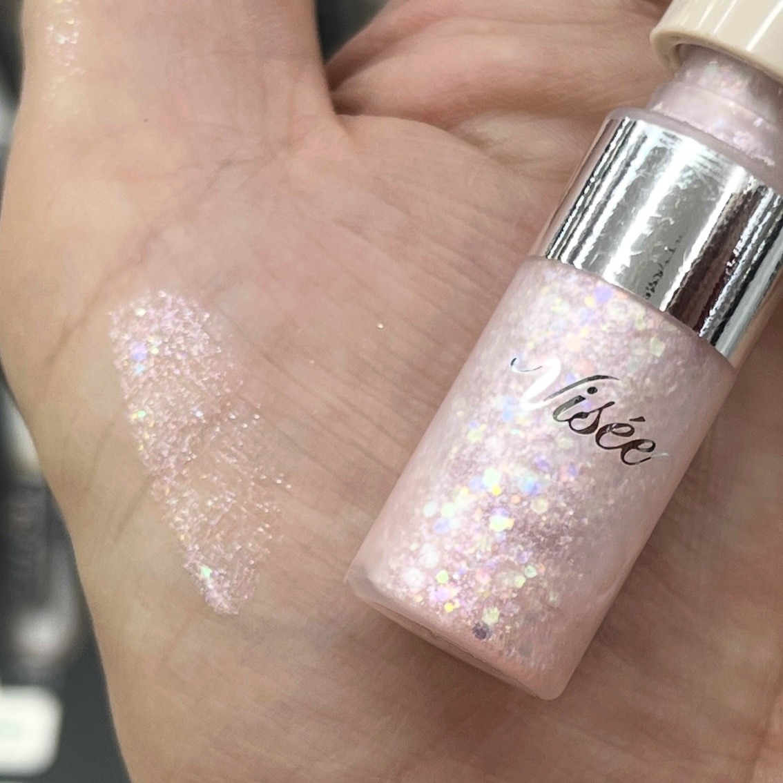 3D グリッター アイリキッド /Visée/グリッターを使ったクチコミ（2枚目）