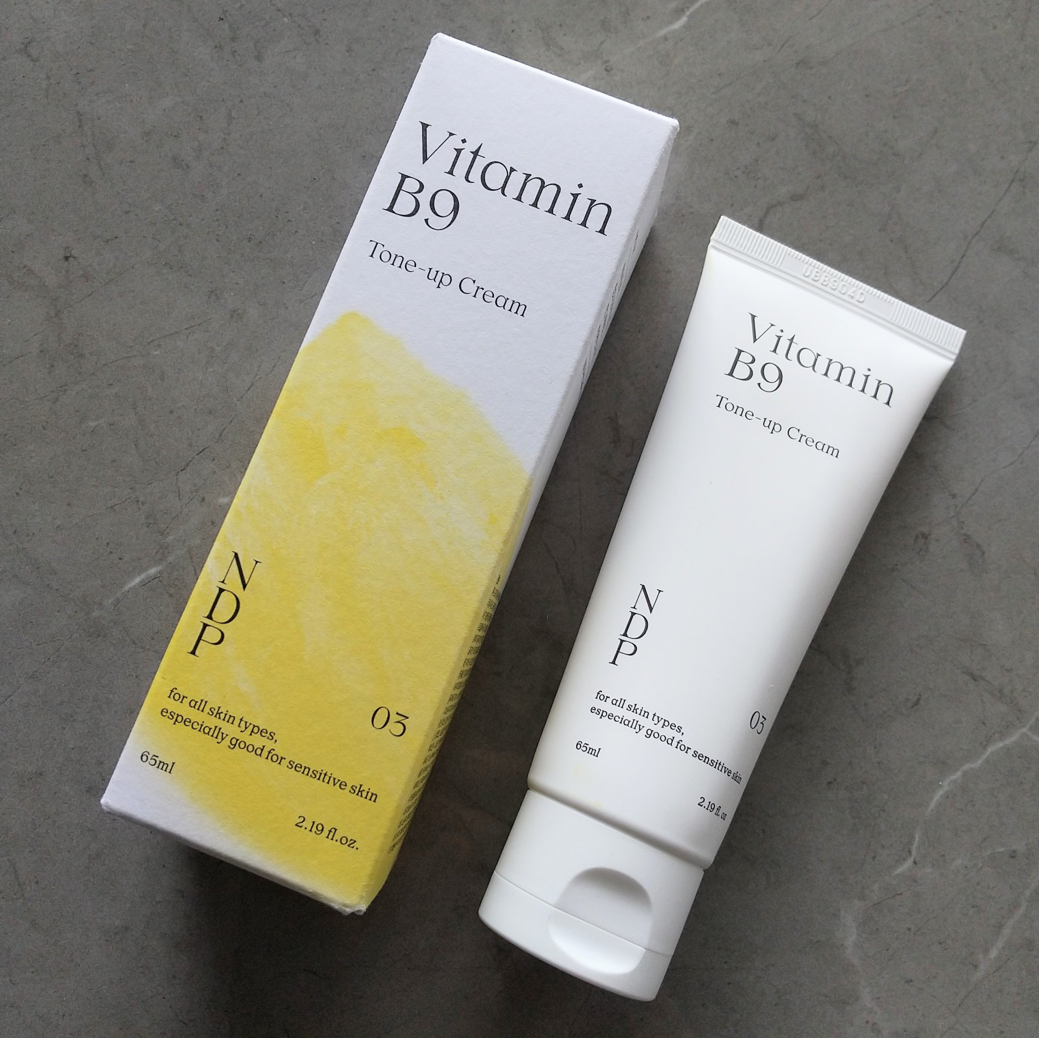 ビタミンB9トーンアップクリーム/NATURAL DERMA PROJECT/化粧下地を使ったクチコミ（1枚目）