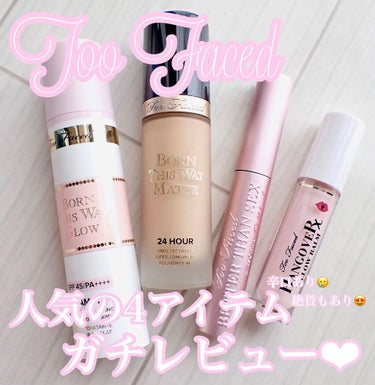 ボーン ディス ウェイ アンディテクタブル 24H マット ファンデーション/Too Faced/リキッドファンデーションを使ったクチコミ（1枚目）