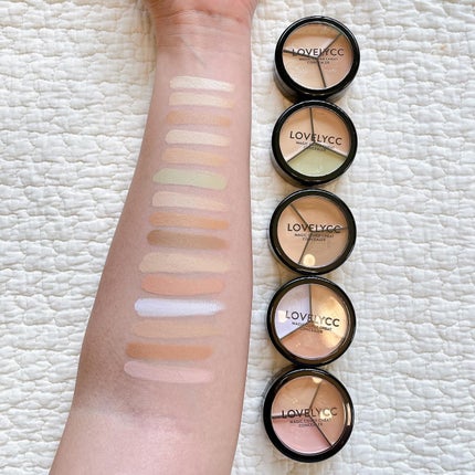 lovelycc マジックカバーチートコンシーラー/LOVELYCC/パレットコンシーラーを使ったクチコミ(2枚目)
