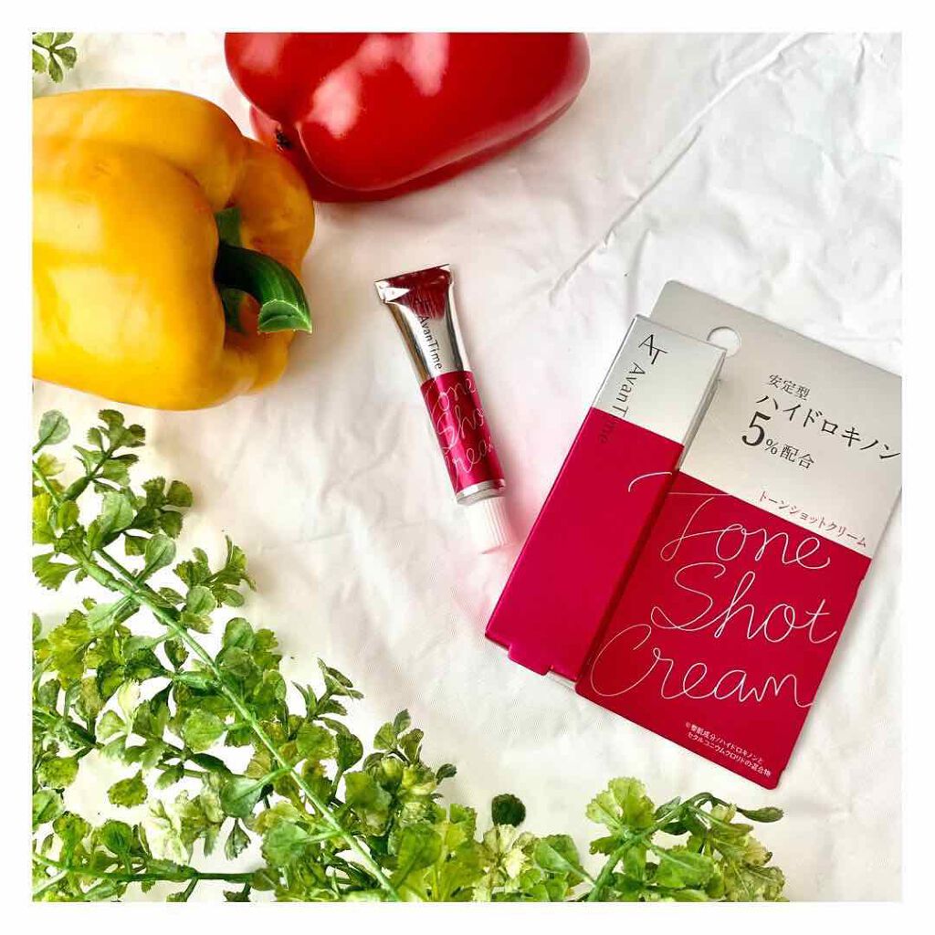トーンショットクリーム/アバンタイム/フェイスクリームを使ったクチコミ（1枚目）