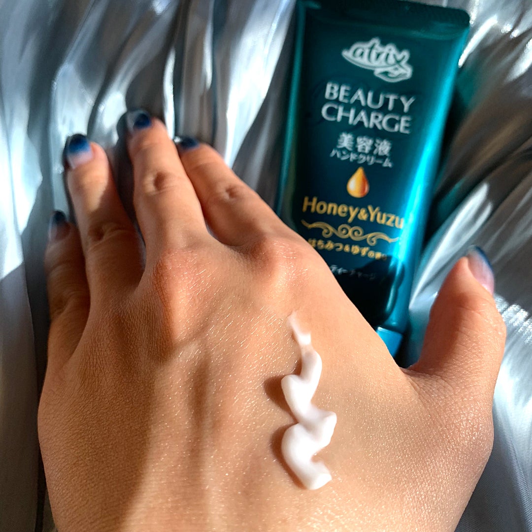 ビューティーチャージ はちみつ&ゆずの香り/アトリックス/ハンドクリームを使ったクチコミ(2枚目)