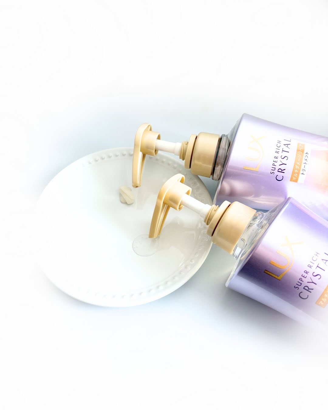 スーパーリッチクリスタル　マルチダメージリペア　シャンプー/トリートメント/LUX/市販シャンプーを使ったクチコミ（2枚目）