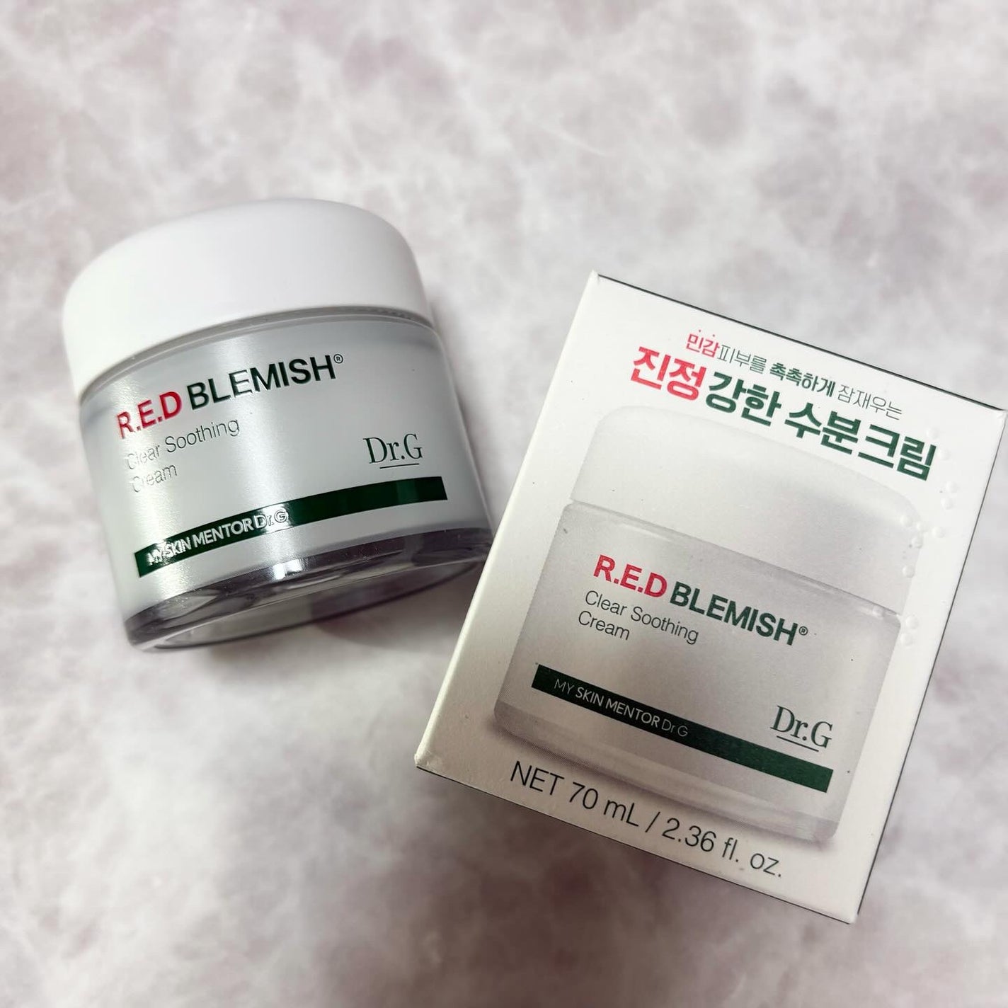 レッドブレミッシュ クリアスージングクリーム/Dr.G/フェイスクリームを使ったクチコミ(2枚目)