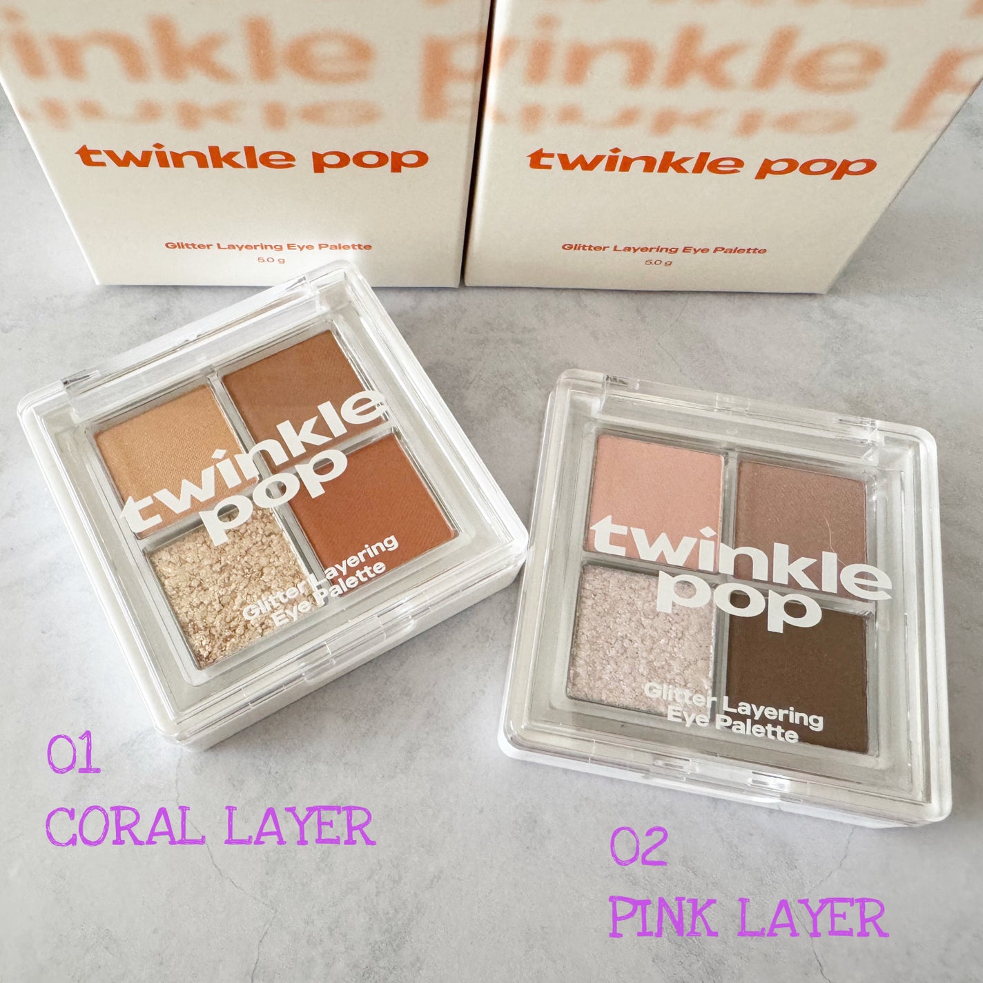 グリッターレイヤリングアイシャドウパレット/TWINKLE POP/アイシャドウパレットを使ったクチコミ(1枚目)