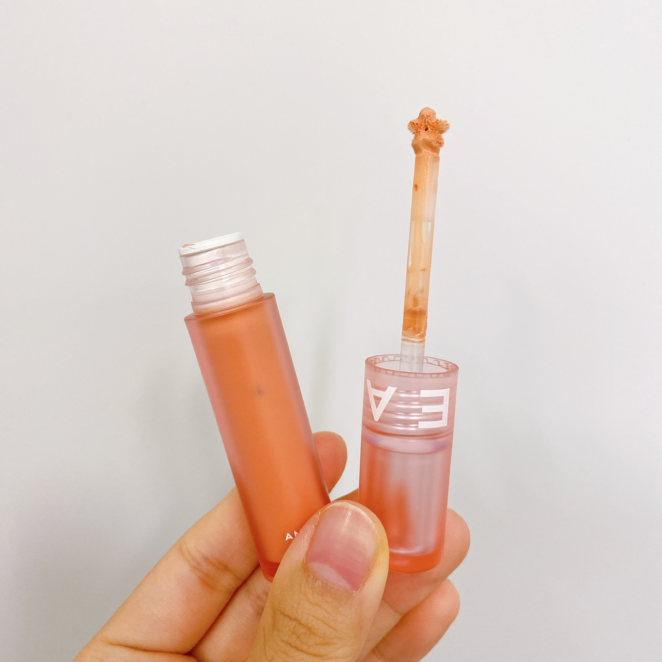 ソフトクリームチーク 62 Papaya/AMUSE/リキッドチークを使ったクチコミ（1枚目）