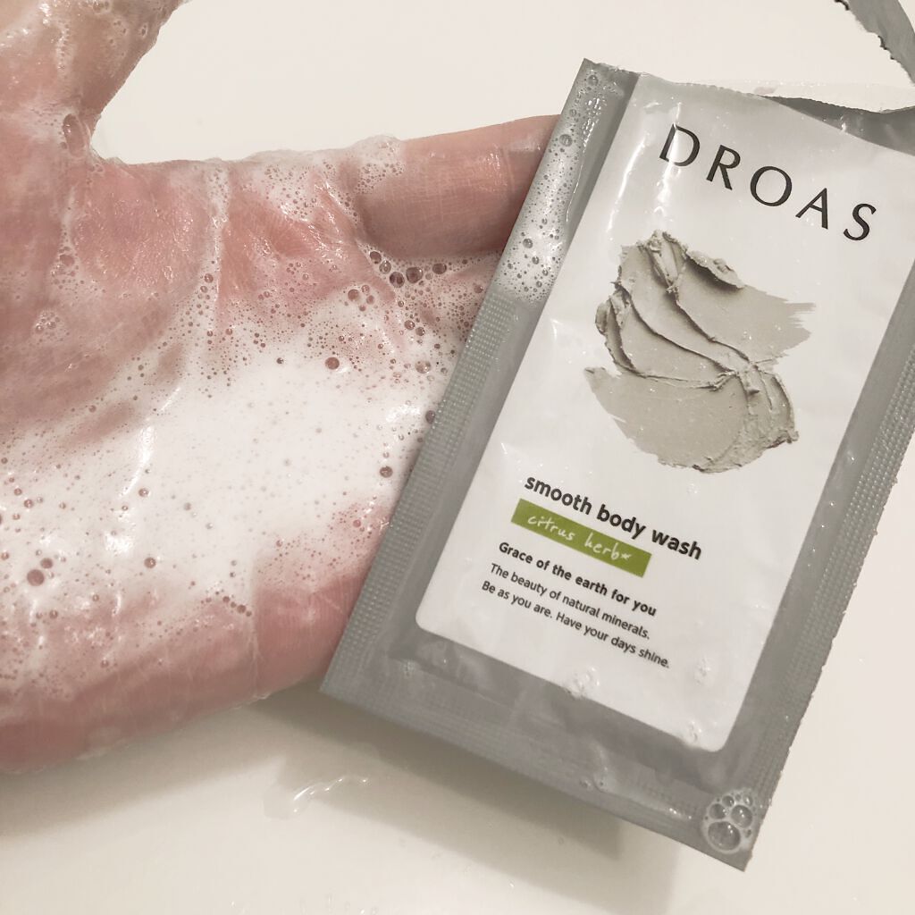 クレイボディウォッシュ スムース/DROAS/ボディソープを使ったクチコミ(2枚目)