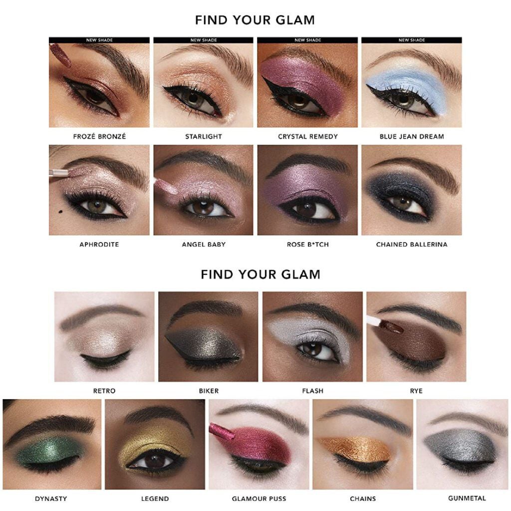 GLAM ATTACK LIQUID SHIMMER POWDER/HAUS LABORATORIES/リキッドアイシャドウを使ったクチコミ(4枚目)