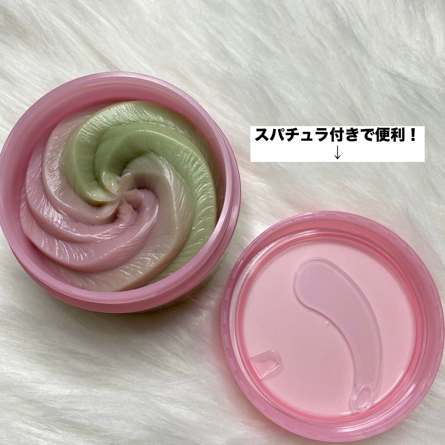 ピンクアロエメレンゲクレンザー/APRILSKIN/その他洗顔料を使ったクチコミ(3枚目)