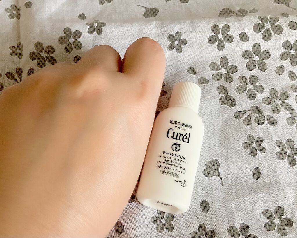 UVローション SPF50+/キュレル/日焼け止め・UVケアを使ったクチコミ(5枚目)