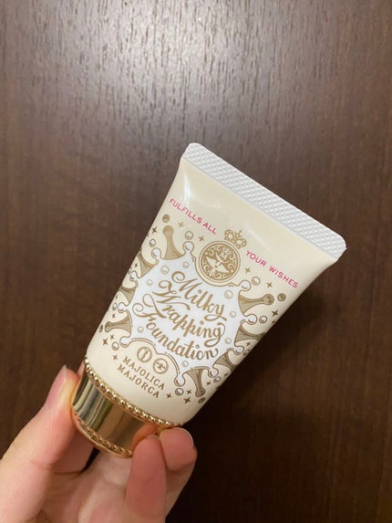 ミルキーラッピングファンデ/MAJOLICA MAJORCA/リキッドファンデーションを使ったクチコミ(1枚目)