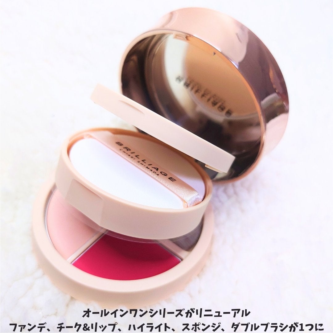 パウダリーファンデーション オーセンティックウーマン ロングステイ サテンヴェール/ブリリアージュ/パウダーファンデーションを使ったクチコミ(2枚目)