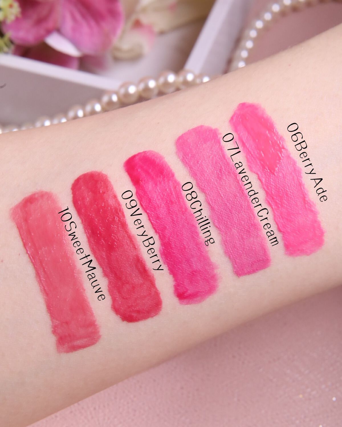 haruka on LIPS 「、デイジークの春コスメ🌸ベリースムージーコレクションから新作が..」(3枚目)