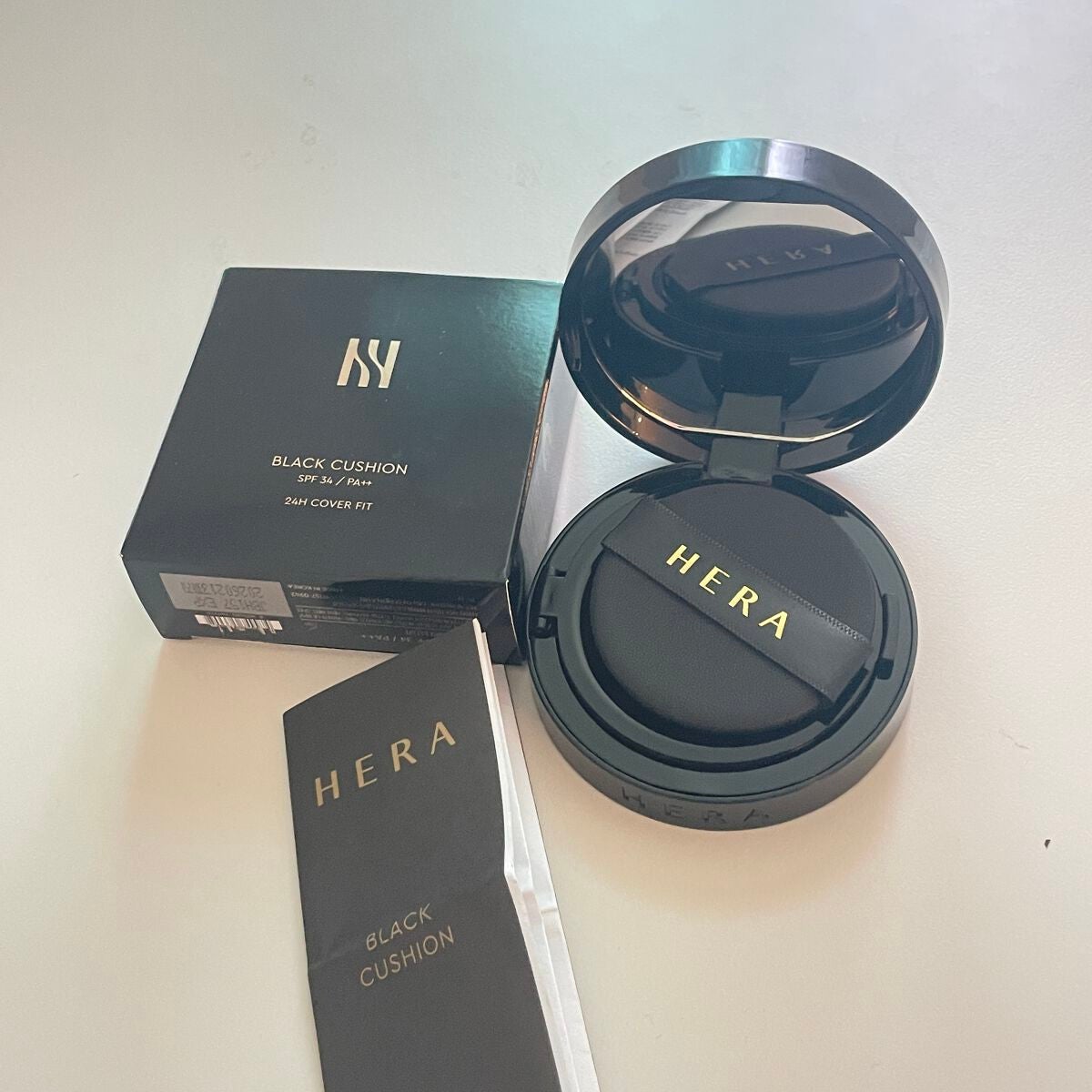 ブラック クッション/HERA/クッションファンデーションを使ったクチコミ(1枚目)