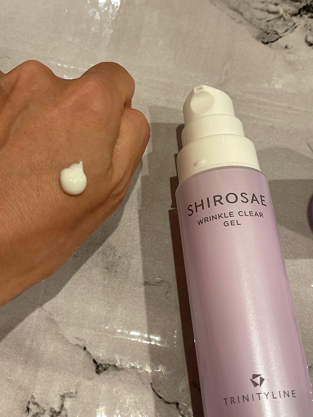 シロサエ リンクルクリアジェル /トリニティーライン/オールインワン化粧品を使ったクチコミ(2枚目)