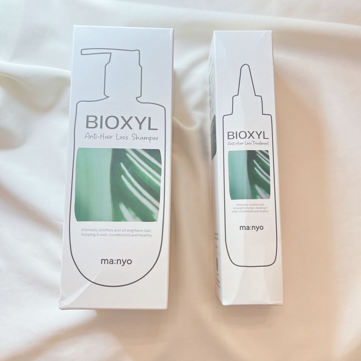 バイオクシル アンチヘアロスライン シャンプー／トリートメント シャンプー480ml/manyo/市販シャンプーを使ったクチコミ（2枚目）