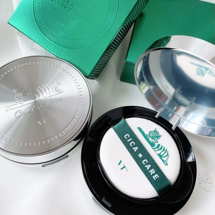 CICA エアリーフィットカバークッション/VT/クッションファンデーションを使ったクチコミ(1枚目)