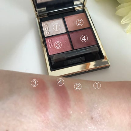 シグニチャー カラー アイズ/SUQQU/アイシャドウパレットを使ったクチコミ(3枚目)