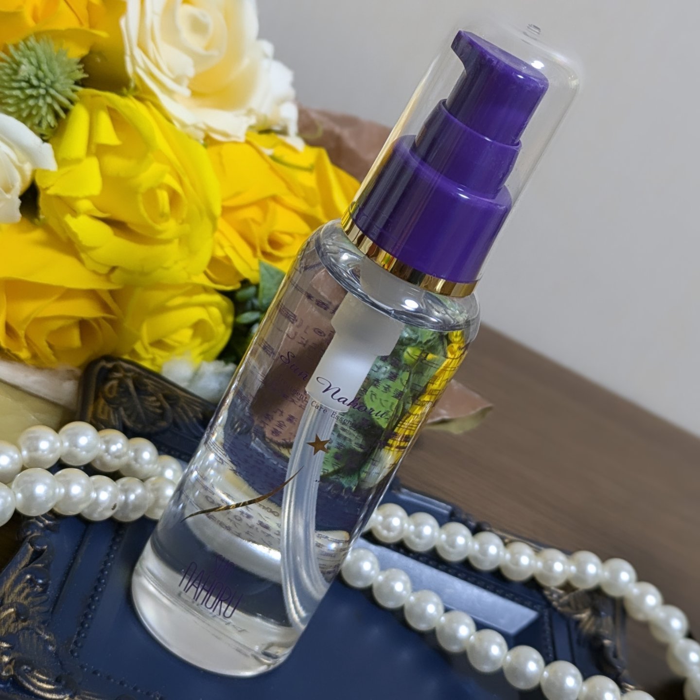 髪のケアエッセンス/サンナホル/アウトバストリートメントを使ったクチコミ（1枚目）